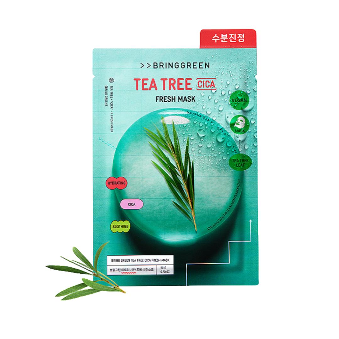 [BRINGGREEN] Zinc Teca Blemish Serum Soothing Mask 23g x 4,10 23g x 4p