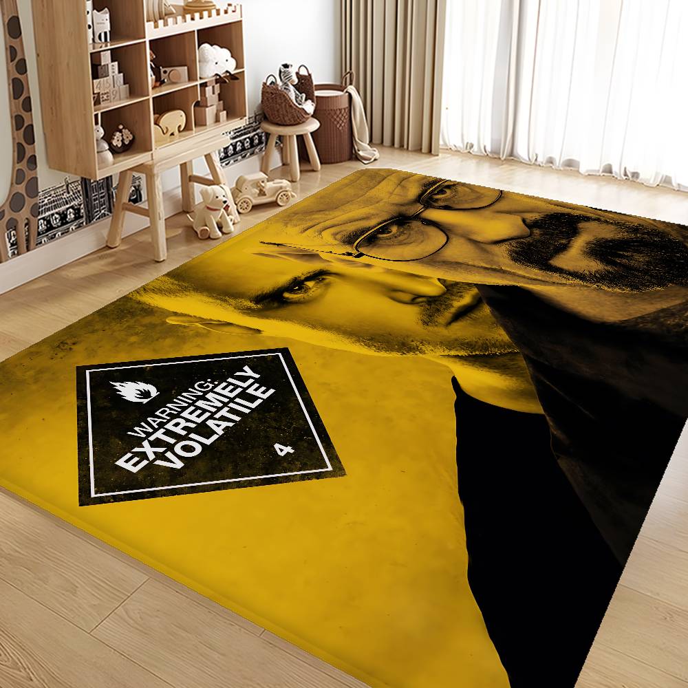 TV Series B-Breaking B-Bad Hallway Carpet Retro Multiple Choice Living Room Kitchen Rug Non-Slip Welcome Rug