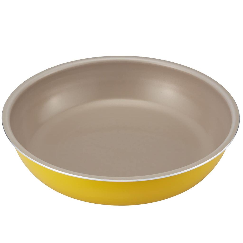 Bestco Frying IH Pot Hyper Premium with Yellow Pan, Compatible, 3-Piece Set, Coat, Handle, ND-3101