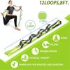 Yoga Strap Stretch Straps 12-segment Yoga Belt for Physical Therapy Pilates Dance Gymnastics Stretching Fitness Band Non-Elastic
