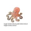 Octopus Figurine Novelty Collectible Animal Statue for Cabinet Bedroom Shelf