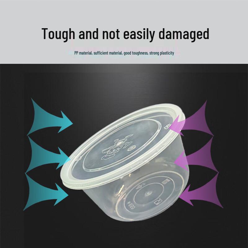 850ml Disposable Round Food Container