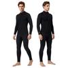 2mm Neoprene Wetsuit Top Pants Set Women Men Warm Long Sleeve Dive Suit Surfing Snorkeling Swimsuit