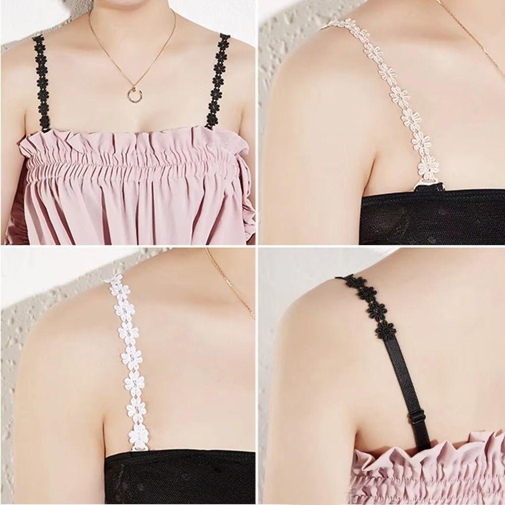 1Pair Seamless Invisible Bra Straps  for Fashion Shows and Backless Outfits