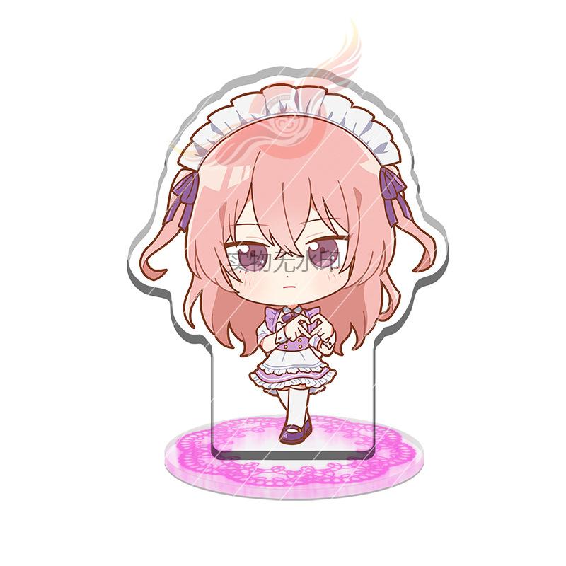 Kawaii My Dress Up Darling Serie Q Edition Acryl-Ständer Zeichentrickfigur Kitagawa Marin Kreativitätsdruck Kleiner Ständer