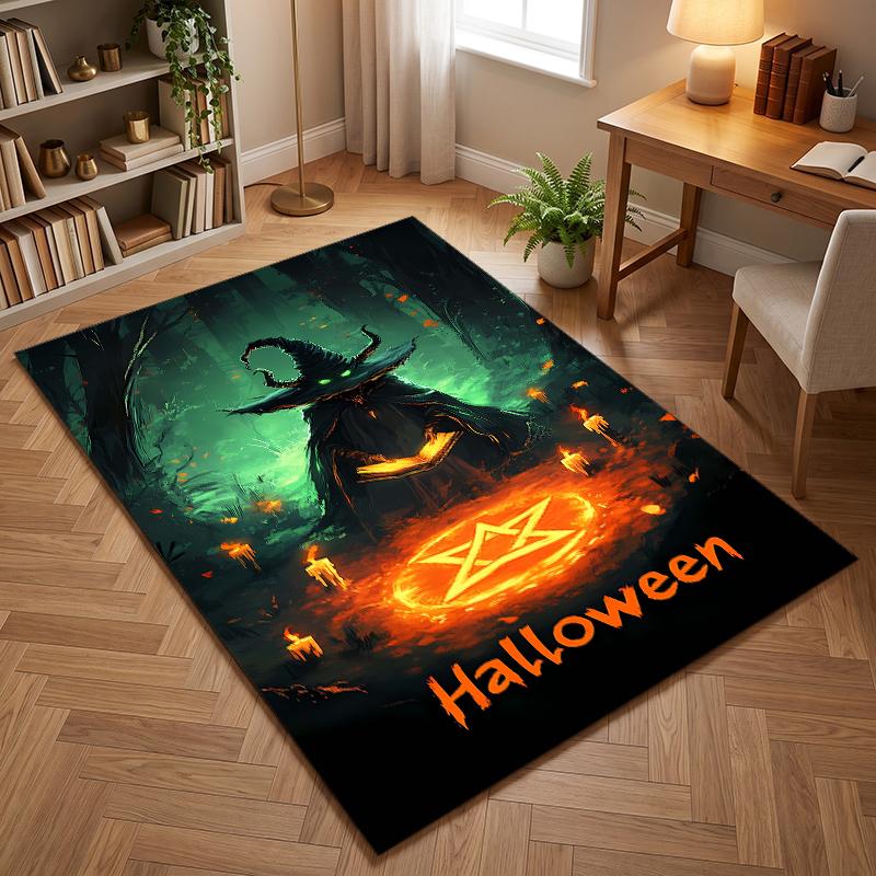 Šťastný Halloween (5) Kancelářské koberce vhodné do obývacích pokojů, ložnic, kanceláří a kuchyní dárek pro moderní domácí dekoraci