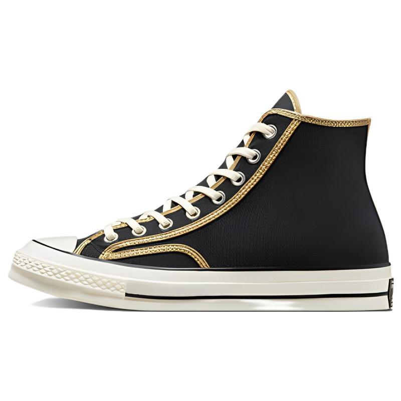 

Converse 1970s Chuck Taylor All Star 1970s Workwear Trendy Versatile High Top Canvas Shoes Unisex Black 36