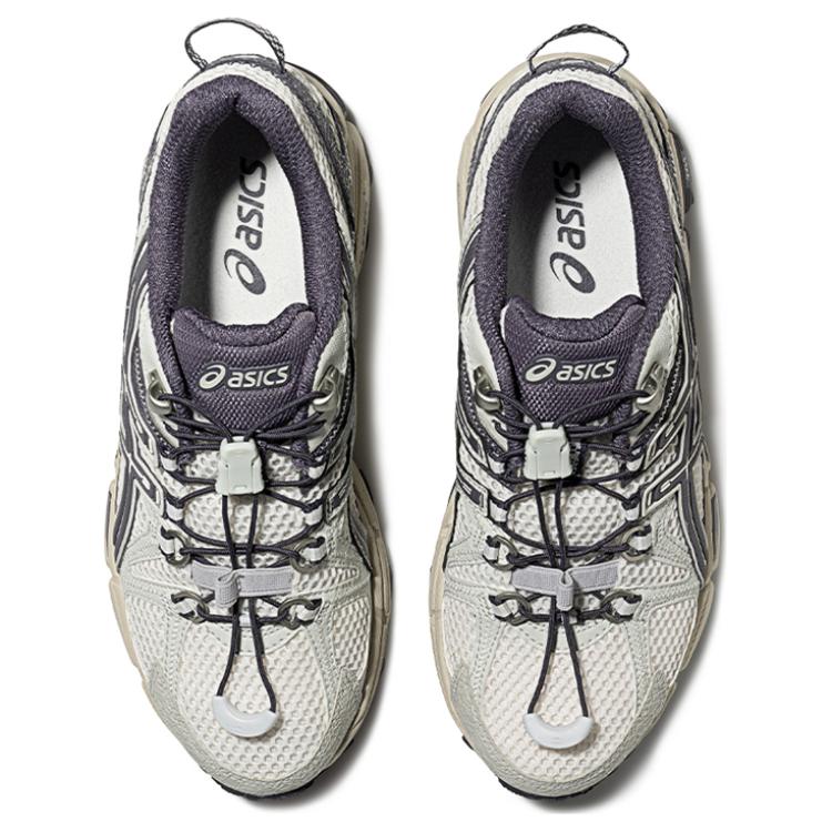 Asics Gel-Kahana 8 Fashion Comfortable Low-Top Casual Trail City Commuting Long-Distance Running Shoes Women Sneaker Gray White 1012B634-101