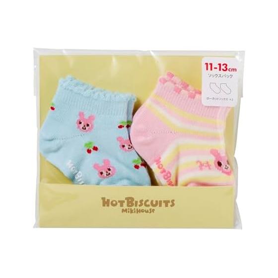 [MIKIHOUSE HOT BISCUITS] [MIKIHOUSE HOT BISCUITS] Low-cut sock pack for boys, girls, babies, children's clothing 74-9635-688