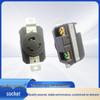 XIONGDA 20A 125V NEMA L5-20R Locking Receptacle with Anti-Pull-Out Design