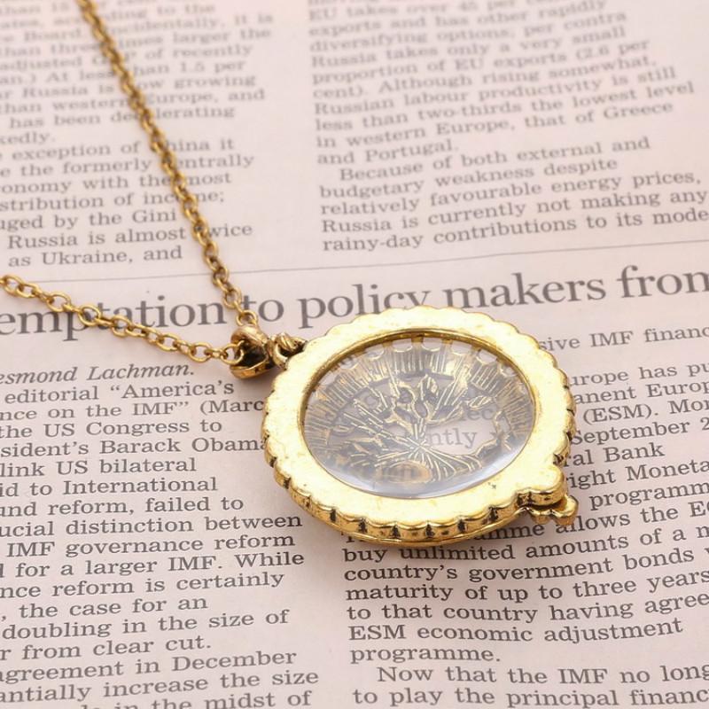 Creative Retro Pendant Necklace, Stylish And Personalized Design, Women'S Light Luxury Temperament Accessory Collarbone Chain