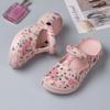 Fashion Cute Kawaii Thick Junior Green Slides Mules Outside Shoes Women's Slippers and Ladies Sandals Soft On Beach Indoor Waterproof F