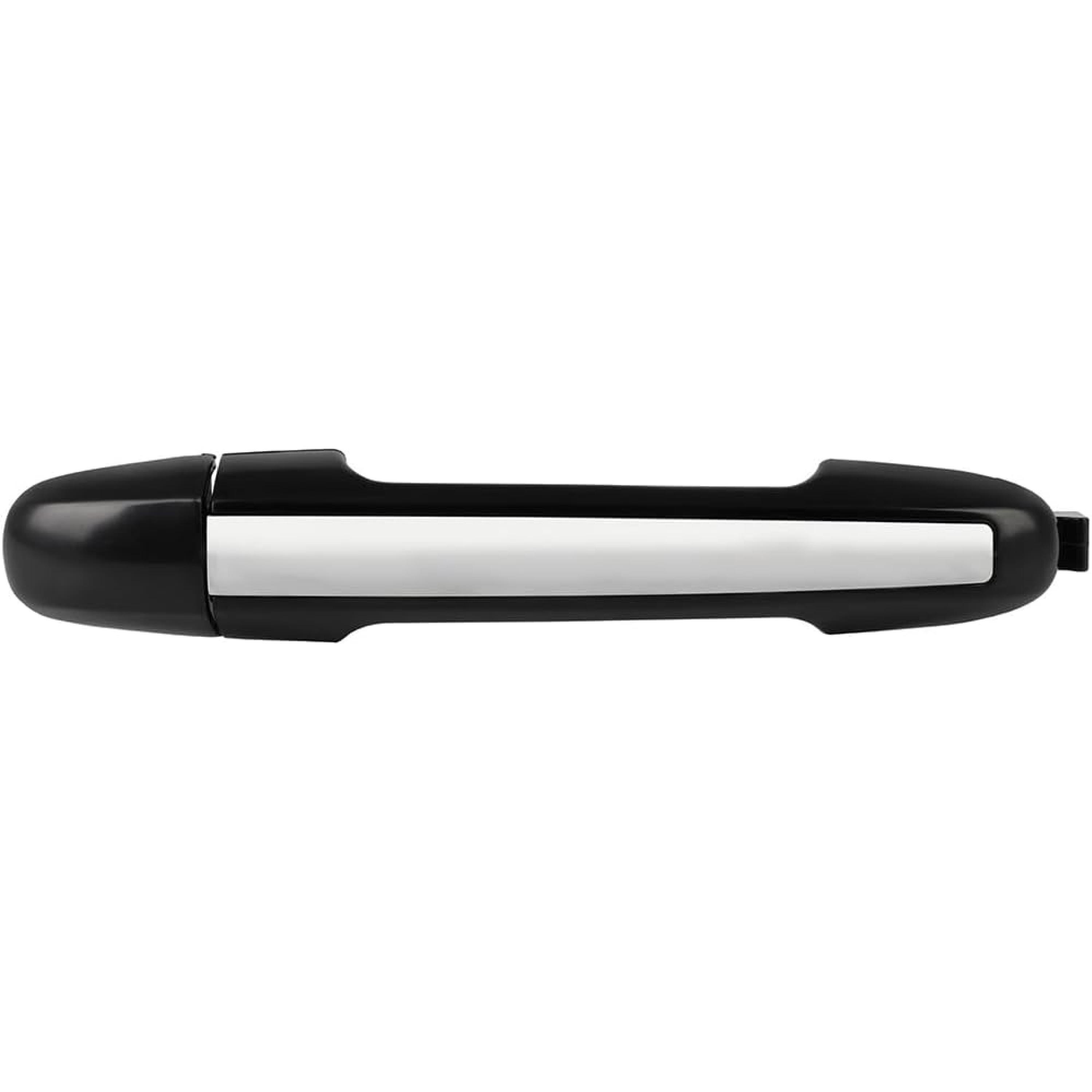 

ECCPP Exterior Black Lever w/Chrome Door Handle Front Replacement for 2006-2010 for Hyundai for Sonata | Replaces 826513K500, 826523K020,79823