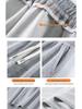 Women's 2025 Spring/Fall Straight Wide-Leg Drawstring High-Waisted Floor-Length Slimming Sweatpants