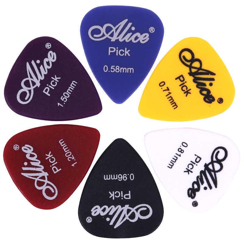 Alice Frosted Guitar Picks - 100Q for Folk, Acoustic & Electric Guitars | ALICE Guitar Accessories