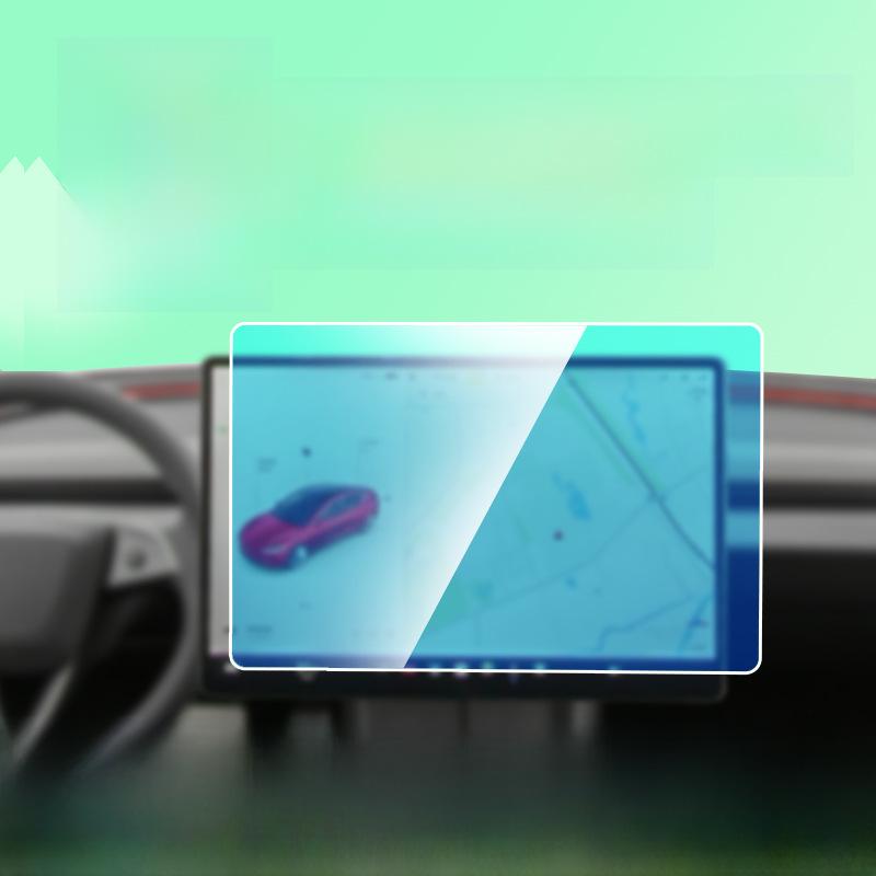 HD Tempered Film for Tesla Model 3/Y/S/X Central Control Navigation