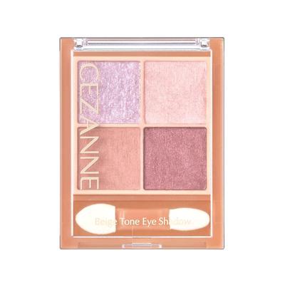Palette di ombretti a 4 colori 05 Lilac Beige - Lamé, Pearl e Matte - Toni beige neutri