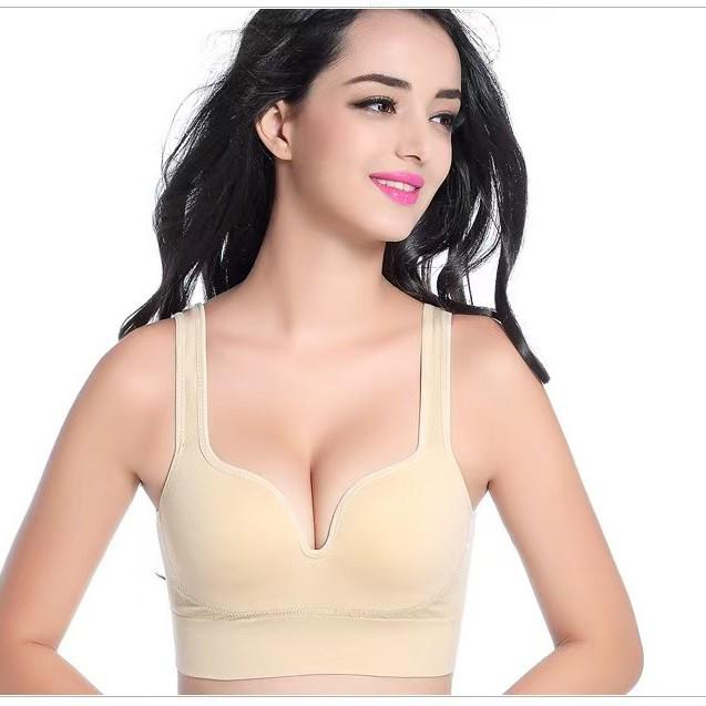 3D Seamless Push-Up Sports Bra for Women - Anti-Exposure Yoga Bra