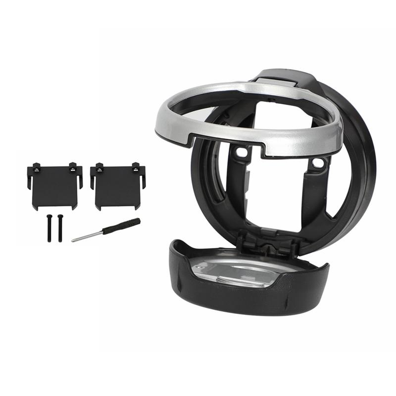 

Автомобильный держатель для стакана с воздуховыпускным отверстием для Jeep Wrangler JL 2018-JK 2007-2017 Gladiator JT, автоматическое складное крепление для напитков серебряный