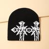 Knit Hat Beanies Pullover Warm Skull Caps Knitted Hat Party Club Accessories