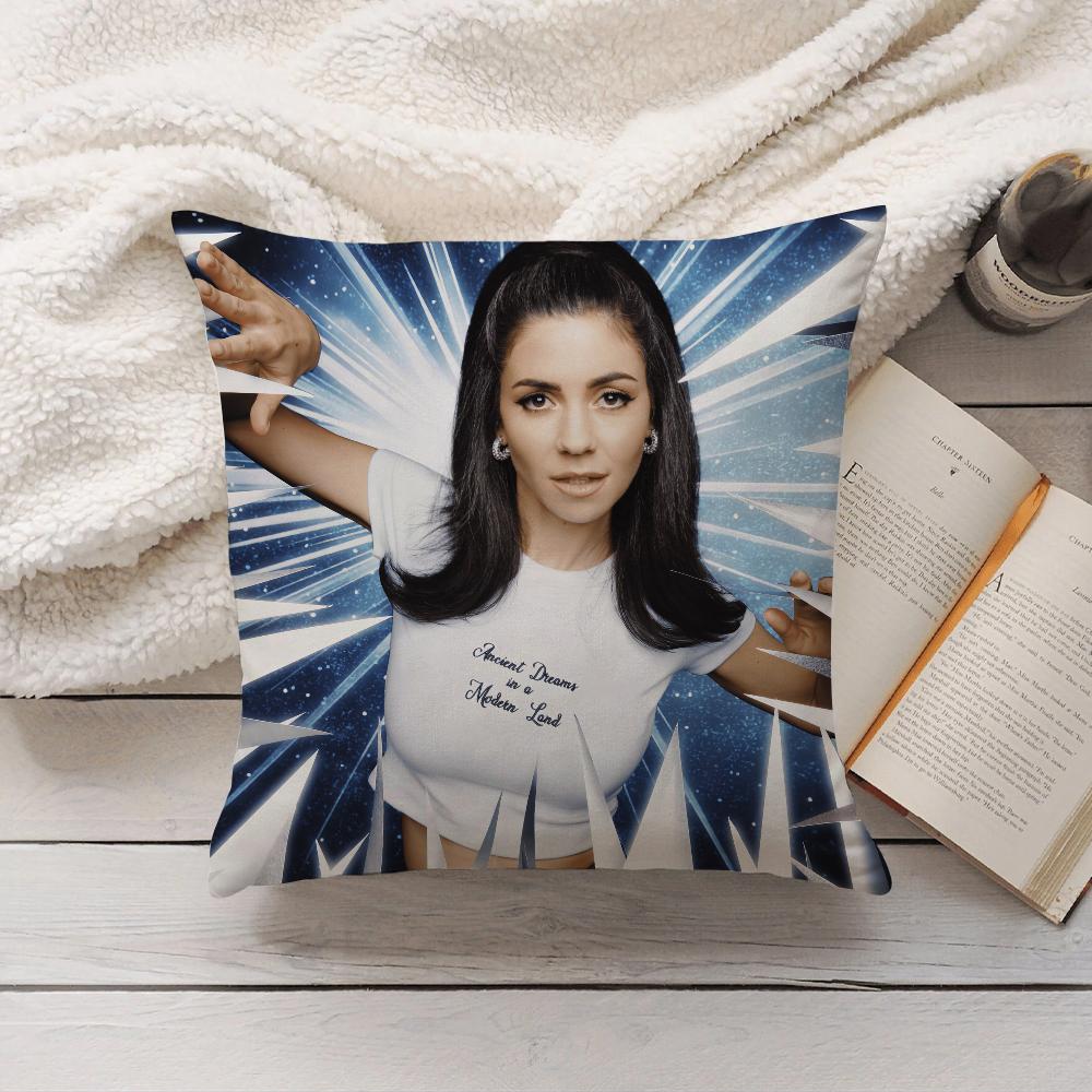 Singer Marina PRINCESS OF POWER Pillow Case Home Decoration Cushion Cover Suitable For Bedroom Car Office Sofa