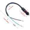 Plastic Metal Foot Brake Switch with Spring Brake Light Switch for Honda/Yamaha/ATV