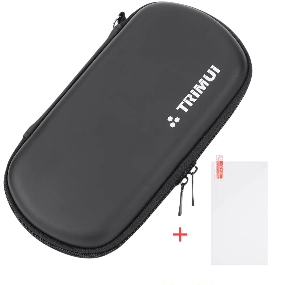 EVA Hard Carrying Case Anti-scratch Hardshell Case with Carabiner Shockproof Waterproof Case Tempered film for Trimui Smart Pro