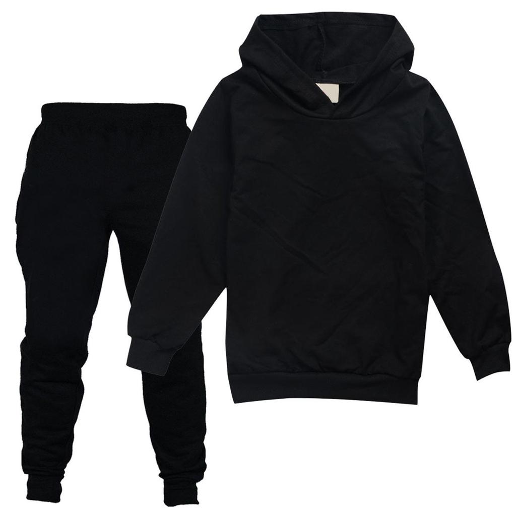 Kids' Hooded Sweatshirt & Pants Set - Spring/Autumn Collection A4007