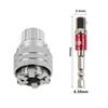 1/2Pcs Adjustable Magic Socket Wrench Universal 10-19mm Ratchet Head Spanner Labor Saving for Furniture Assembly DIY Projects