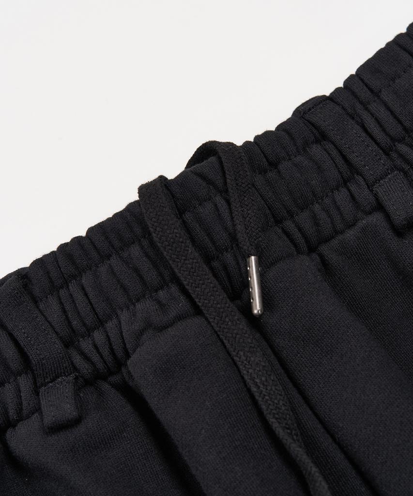 TOFFEE Incision Balloon Fit Sweatpants (Black)