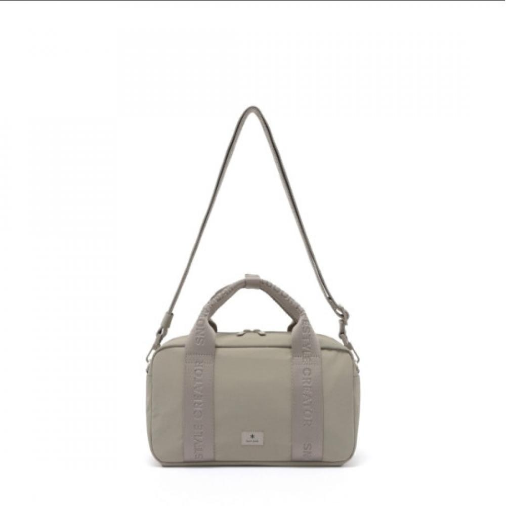 Snow Peak Soft Twill Jacquard Small Bowling Bag 4l S26swfcb28bg
