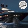 12V 24V Yacht Underwater Light 316 Stainless Steel 100 degrees  Lighting Angle IP68 Waterproof 6 LED Chips Seawater Tail Dome Swimming Pool Lamp