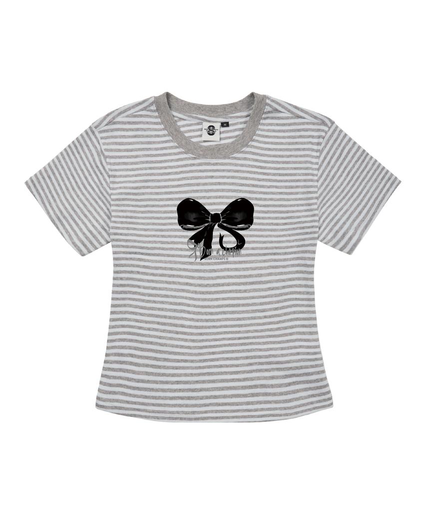 BORN CHAMPS [5 Colors] Reborn Women'S Short Striped Short Sleeve B25St59