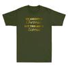 My Anxiety Is Chronic But This Ass Is Iconic Funny Quote Novelty Unisexs Tshirt