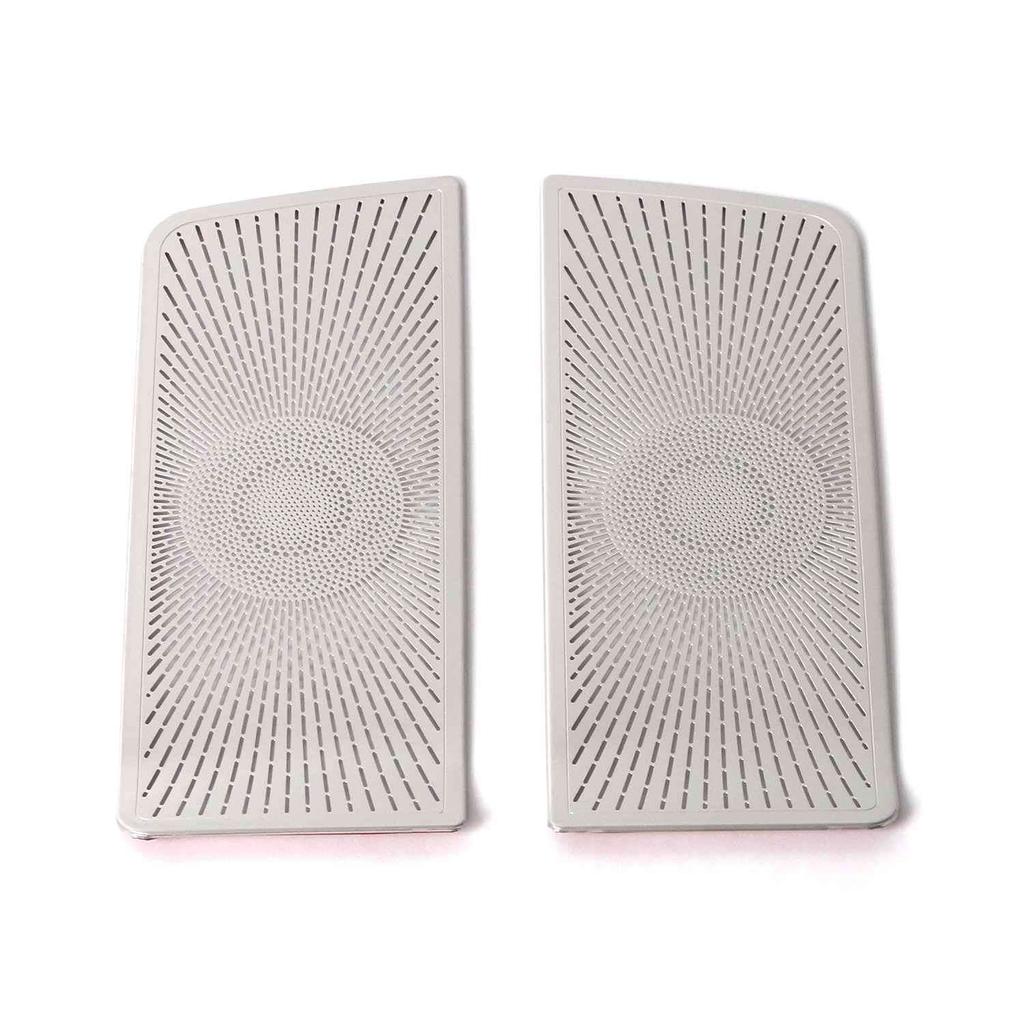 For Mitsubishi Outlander   2024 Interior Car Door Audio Speaker Cover Sticker Panel Loudspeaker Horn Trims Accessories