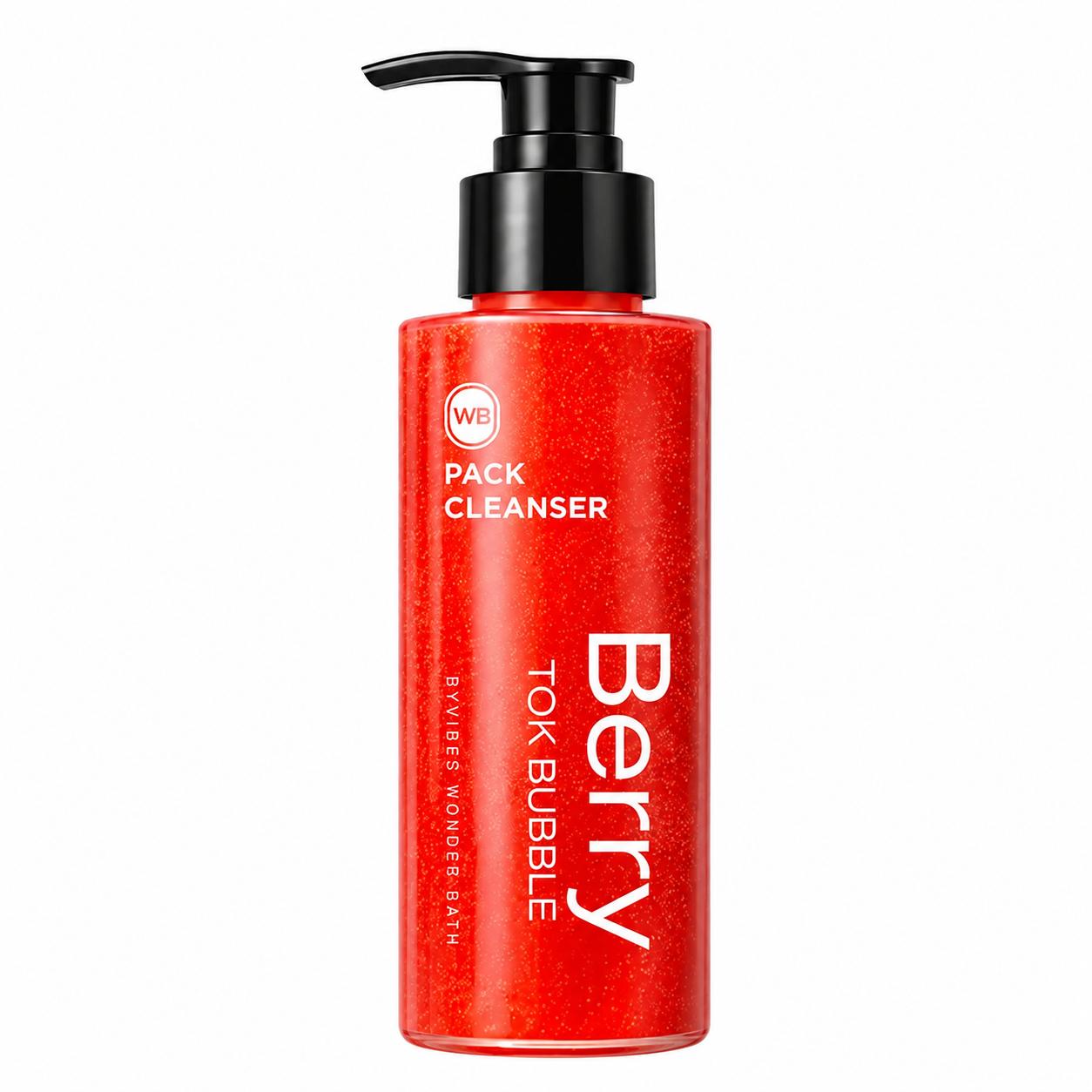 Wonder Bath Berry Tok Bubble Pack Cleanser 100ml Oxygen Foaming Deep Cleansing Facial Pack