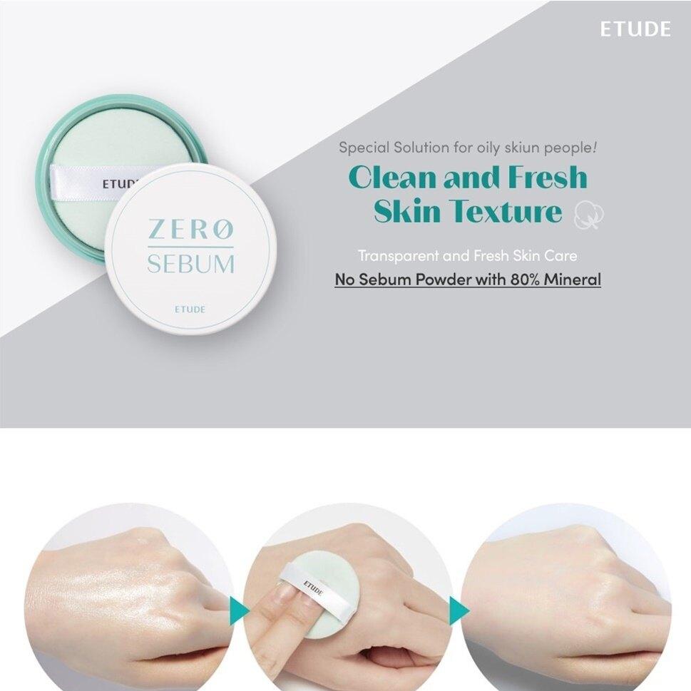 [ETUDE] Zero Sebum Trockenpuder 4g