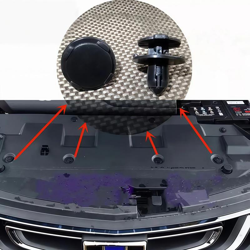 Geely Emgrand Boyue Borui Engine Hood & Fender Fixing Clips