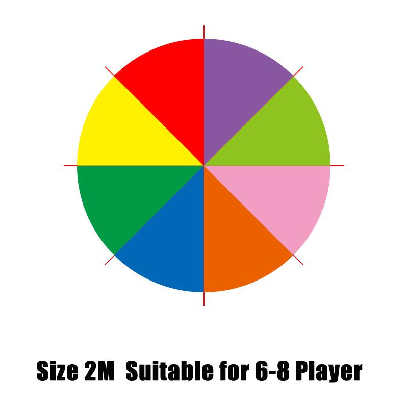 Outdoor Kids Games Kids Play Rainbow Parachute Plaything 2M 3M 5M Cooperative Teamwork Activities Party Carnival Fun Favors