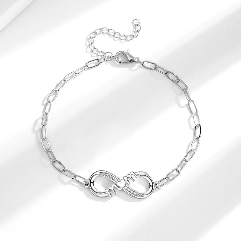 Heart-Shaped Paperclip Bracelet Gift for Mom - Mother's Day Special