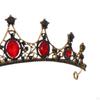 Baroque Style Queen Crowns Wedding Headband Costume Rhinestone Tiaras for Valentine'S Day
