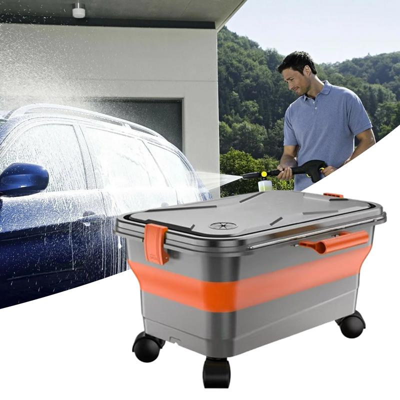 

Portable Car Wash Water Tank Folding 22L Water Container Special Bucket For Gardening Cleaning Outdoor Camping CHINA