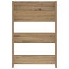 Shoe Cabinet Artisan Oak 60 x 18 x 90 cm Particleboard