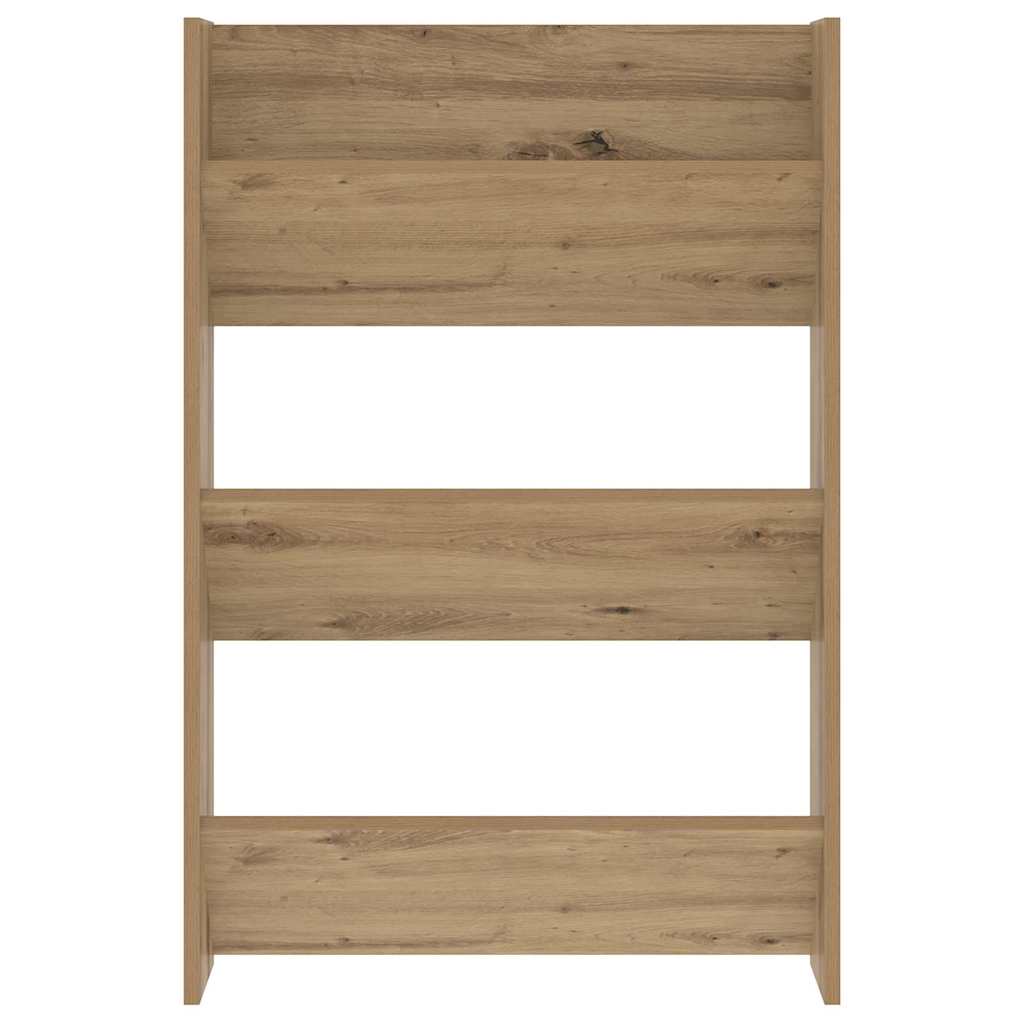 Shoe Cabinet Artisan Oak 60 x 18 x 90 cm Particleboard