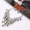 Ethnic Style Multi Layer Design Simulation Gemstone Decoration Women Necklace For Daily Use