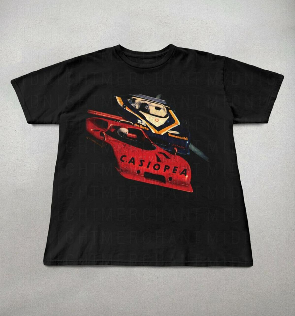 

Casiopeia T Shirt Japanese Jazz Fusion Style Tee Japanese Band Shirt Jazz Graphic Tee Car Print Fashion Distressed T Shirt 4XL