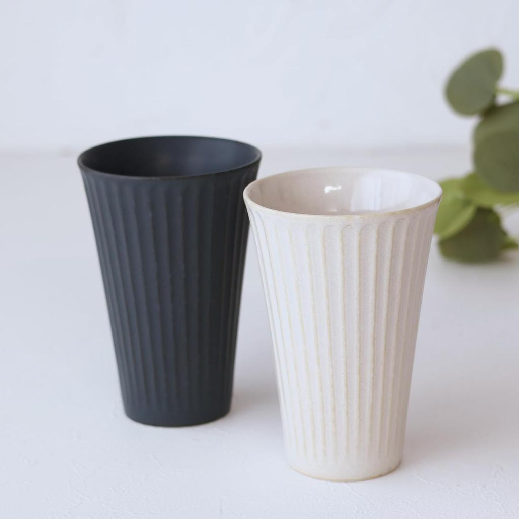 Dolce Duo Pair of Cup Set Tumblers and 2 Made In Mino Tumblers, (2 Cups), Gift, Japan, Ware, LC-1779