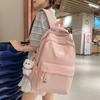 Simple Campus Casual Backpack With Lightweight Design For Travel Or Use Daily