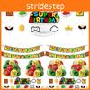 Festive Super Mary Mario Balloons Cake Topper Banner For Joyful Birthday Celebrations