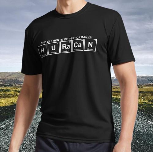 

New Shirt Huracan, The Elements of Performance Active T-Shirt Funny Size S - 5XL 2XL